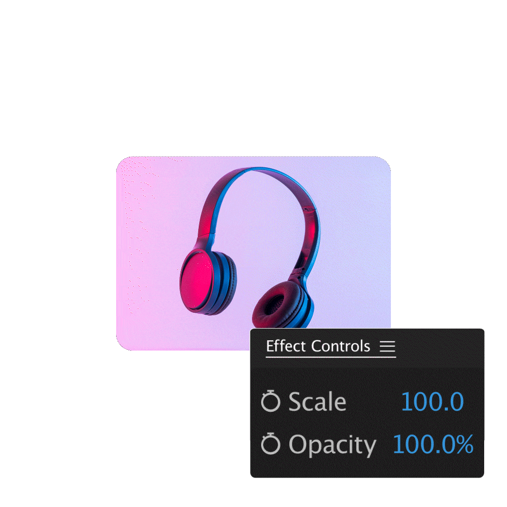 Adjusting scale and opacity directly from the FXSeeker popup